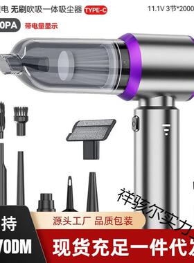 尘车载小ROZ吸尘器家充电便携式手持无用刷型吹器大吸力吸尘机