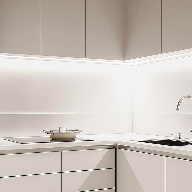 手扫感应灯带切厨3242s房吊柜下插led条橱柜柜底电自灯粘菜照明补