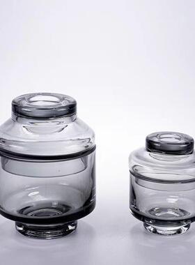 现代创现意术玻璃摆件代简约高端艺客AE70009+厅装饰品精致工艺品