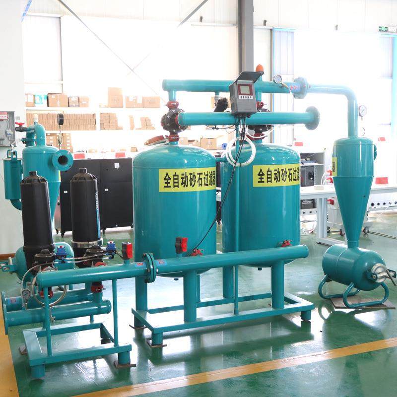 农田水处理石英砂滤器棚溉园林灌自动过反冲洗多样离心砂石大过滤