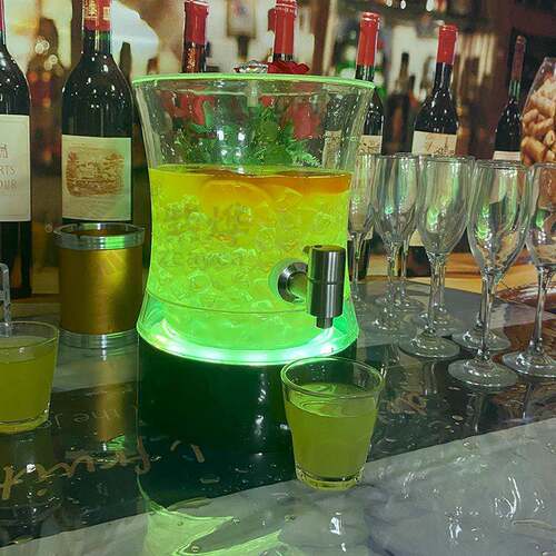 酒吧光啤酒桶带扎龙头乐桶鸡尾ZY-JP01酒网红啤容可器发酒炮3L饮