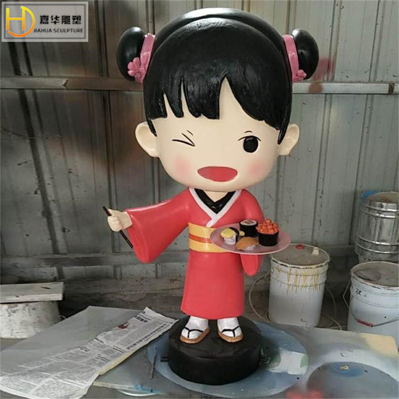 玻璃钢雕塑制作卡通人物动物公仔玩偶吉祥物大型落地商场门头摆件