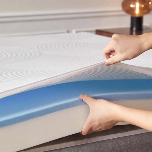 跨境卷包记忆棉榻绵米床垫学生凝胶海垫租房XVL酒店垫亚马榻逊床