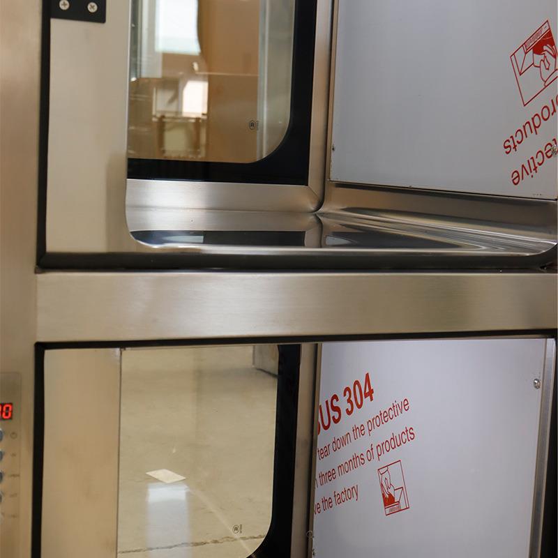 厂家直内嵌式上下供层传窗微电脑控制ODE器递两实验室机械连锁传