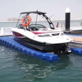 厂家直销水上浮筒码 头水上冲浪浮桥水靠上游艇摩托快艇艇停W 124