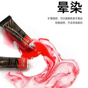 鲁斯艺术家级水颜料色第951四代24色套本装 大师级管状水彩3彩648