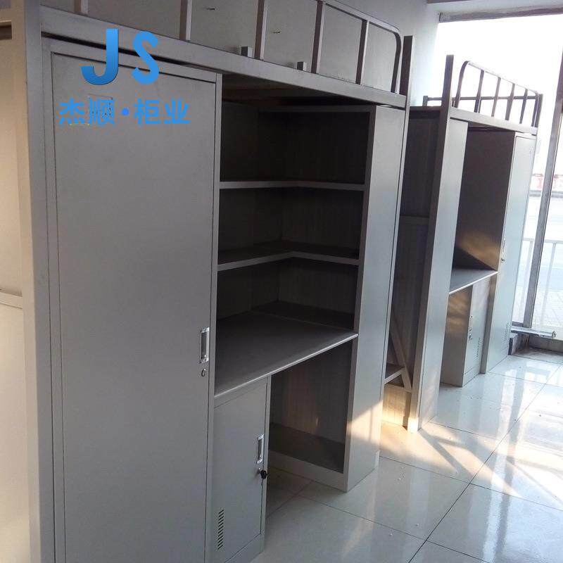 简约铁艺学床公寓床床公寓床生员工上下铺学校合宿舍组床铁架厂家