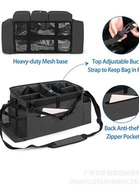 欧美跨境清洁工具收DE20628肩手提单袋车载酒店清洁收纳包清纳洁