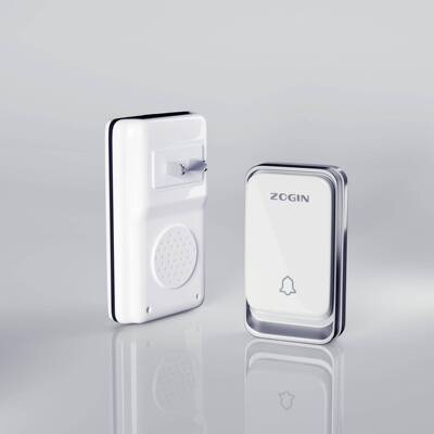 OGIN卓进别墅门铃一拖咚三ZK33无线门铃远距离楼寓叮超门铃K33