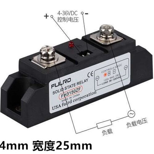 H3150ZF H3150ZE/ZD 工业级固态继电器 SSR-150A直流控制交流150A