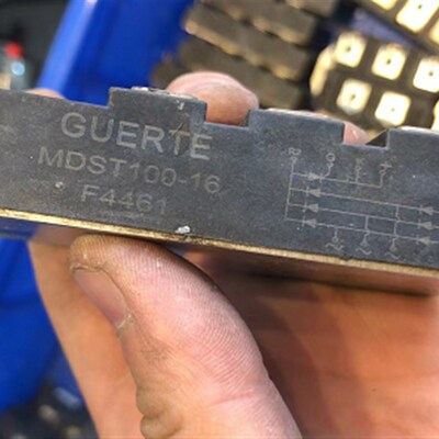 GUERTE MDST100-16 MDST150-16 200-16 固尔特拆机三相整流桥模块