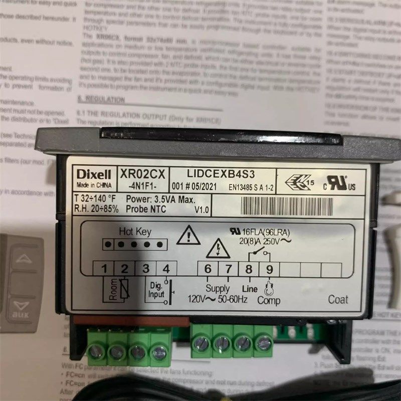 意大利小精灵DIXELL温控器全新原装正品XR02CX-4N1F1(120V)