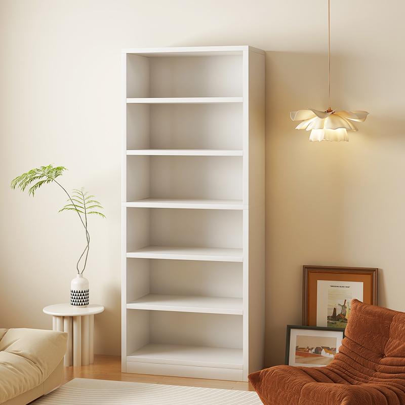 书架落地置物架窄缝一体靠墙多层收纳层架家用展示架置物柜学生书