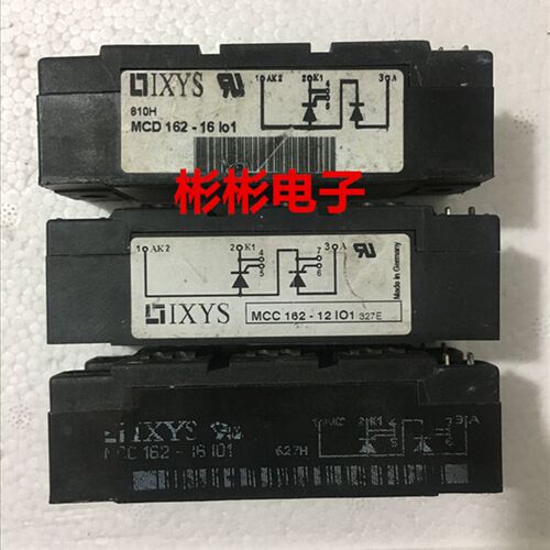 MCC162-12IO1/14I01B MCC162-16IO1艾赛斯进口拆机可控硅模块测好