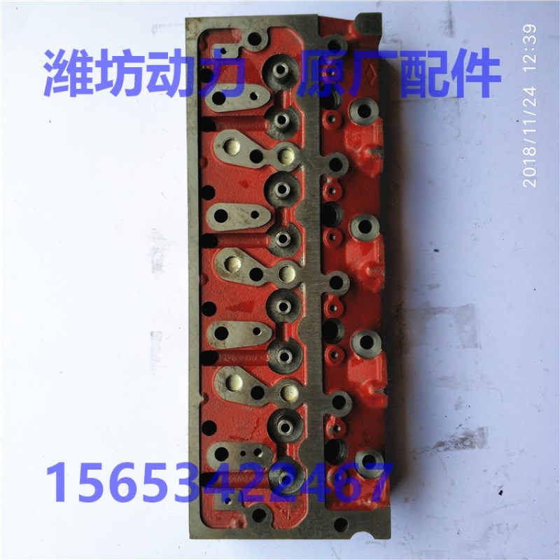 潍坊潍.柴华丰ZH4100D 4102 ZHBG ZH4105 气缸盖 缸头 柴油机配件