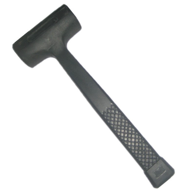 专业级无回弹黑色防震橡胶锤 香槟锤 安装锤 橡胶榔头30-65MM包邮