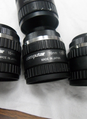 Computar 16mm 1:1.4 2/3 Computar 25mm 1:1.4 2/3实物图拍摄