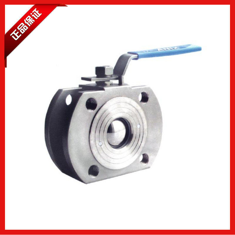 304不锈钢超薄型球阀意大利法兰球阀Q71F-16P对夹式浮动球超薄阀