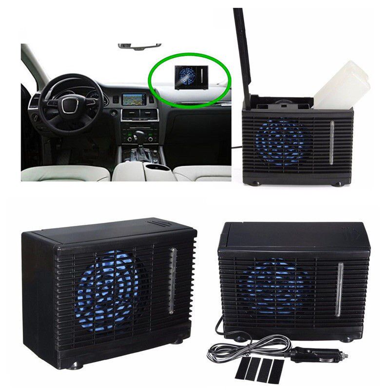 便携式汽车12V/24V水制冷车载空调扇M冷风机车用可移动制冷器