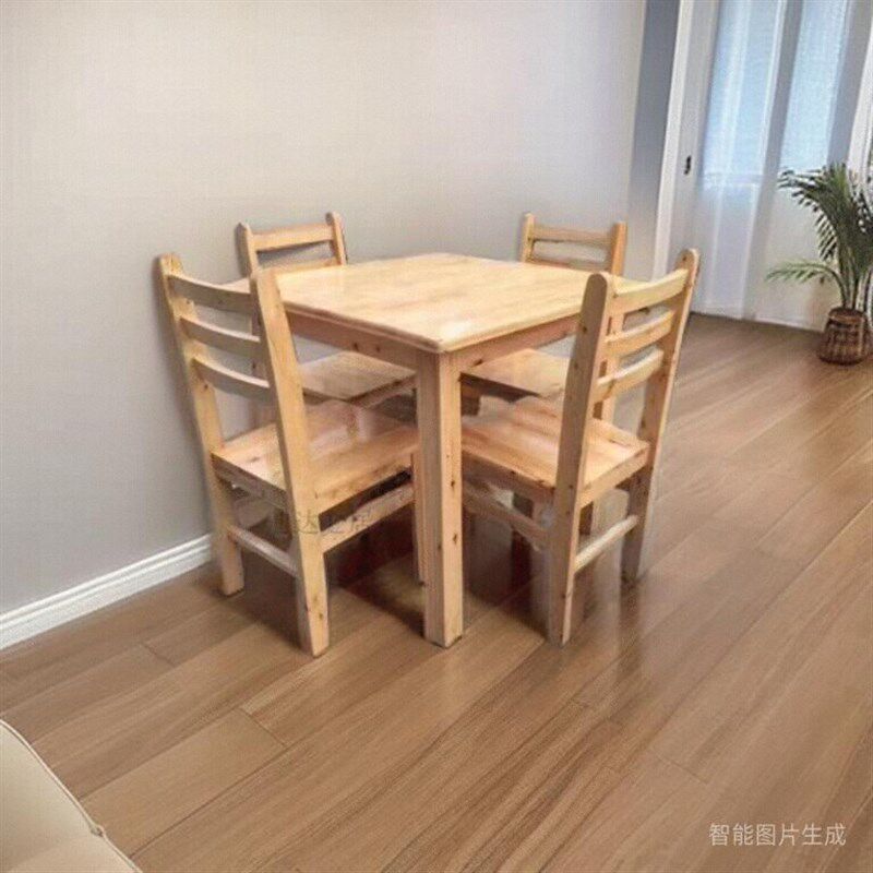 重庆 餐桌 餐椅 实木 条桌 柏木A 餐馆 餐厅 组合 环保 家用 条凳