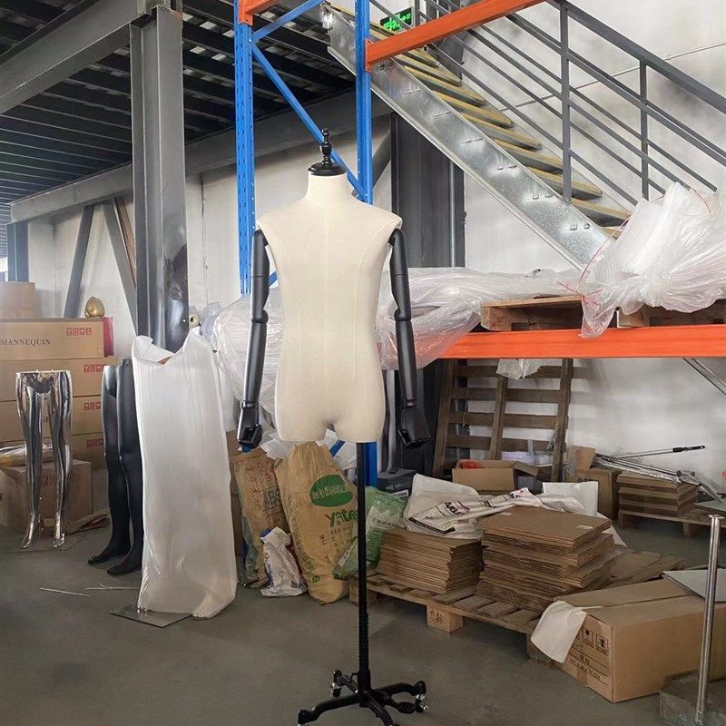 包布模特道具橱V窗裁剪人台