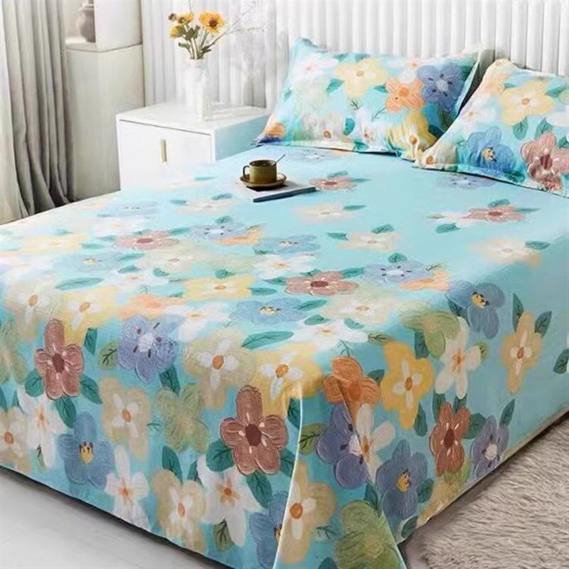 幸运花-床单面料加厚加密缎条提花布料235cm*245cm