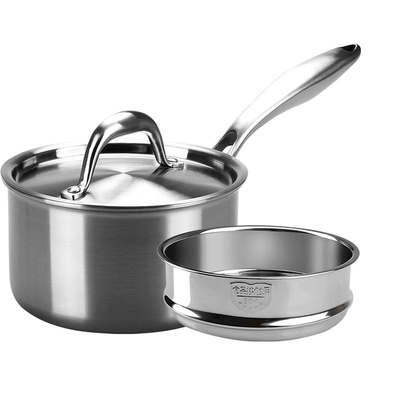 316不锈钢小奶锅宝宝婴儿辅食不粘煮面泡L面热奶牛奶家用煮奶汤锅