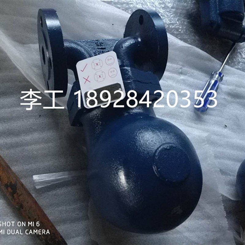 F8F 台湾 进口杠杆浮球式法兰疏水阀 斯派莎克款式蒸汽疏水阀DN40
