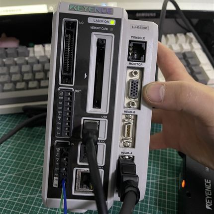 基恩士 2D 激光轮廓传感器 LJ-G5001 LJ-G030 套装