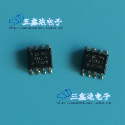OPA2336U 2336UK进口拆机运算放大器,缓冲放大器OPA2336U