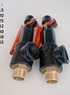 安全阀泄压阀/弹簧式安全阀/弹簧式微启式安全阀/A27W-10T4分-2寸