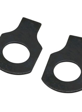 GB855碳钢单双耳止动垫圈防松发黑止退垫片锁片国标锁紧片挡圈