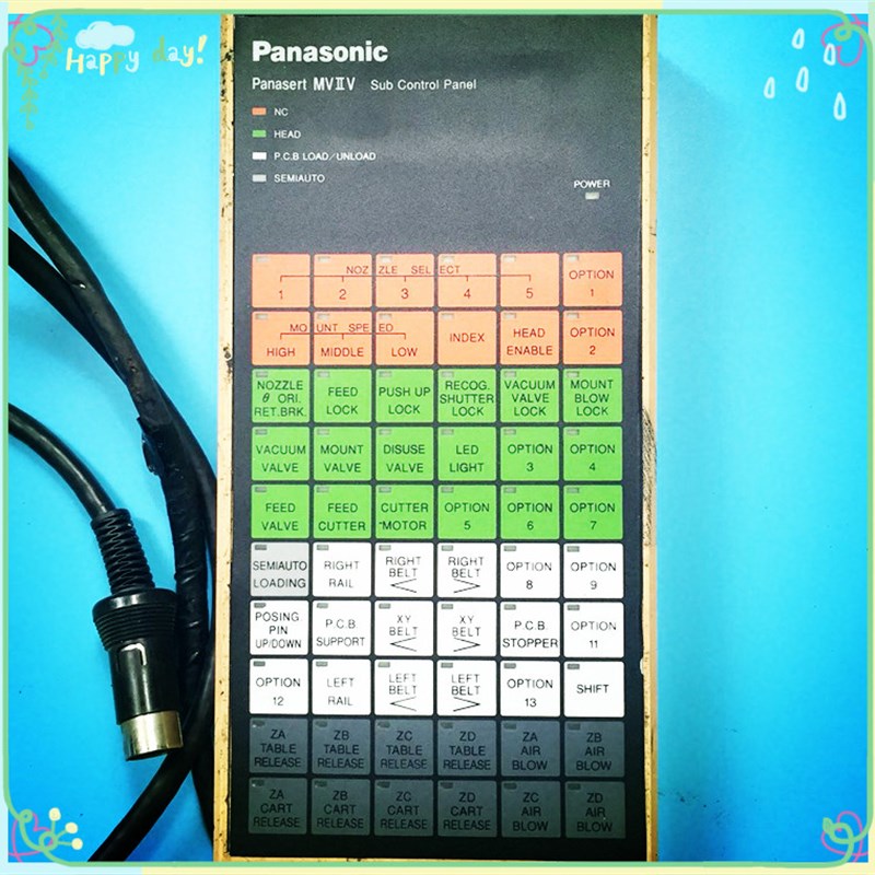 SMT配件 MV2F 2VB 副操作盘 MSH MPA MSR HT副操作盘
