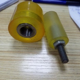 聚氨酯防撞螺丝头M8M4M5M6M10缓冲减压耐磨 螺杆包胶限位减震螺栓