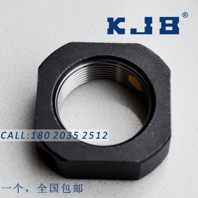 RN251.5P方型精密滚珠丝杆顶丝防松滑止退厂家直销碳钢锁紧螺母