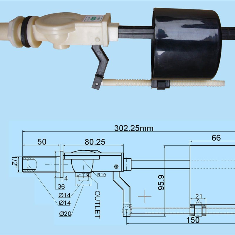 !马桶浮球阀,座便器浮球阀冲钻/水箱浮球阀
