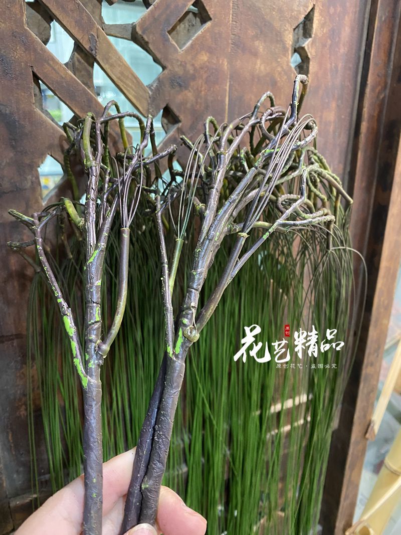 钢丝草摆放花艺吊兰清新绿植摆放花艺吊兰花简约时尚垂吊仿真绿色
