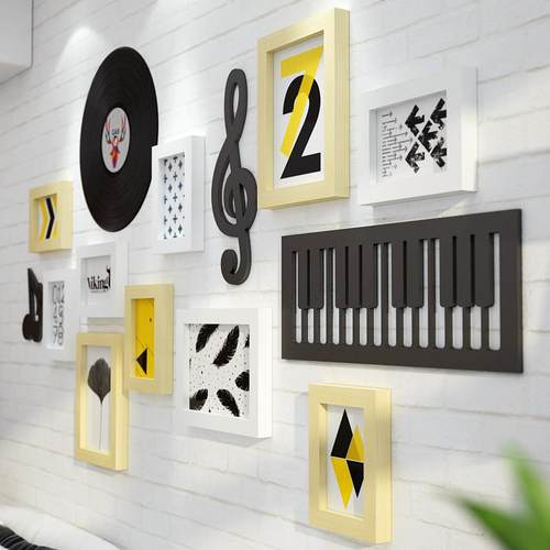 邮弗包朗德兰实相无品牌/木框墙创意片照墙