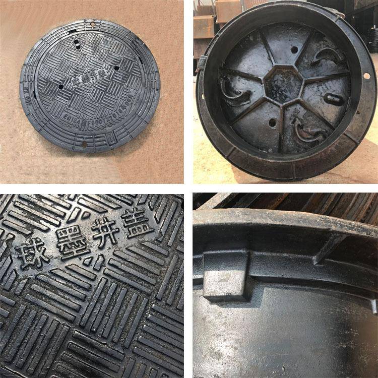 厂家防沉降井井盖铸铁五防井盖0电0力井盖重型Z900D400球9墨铸铁