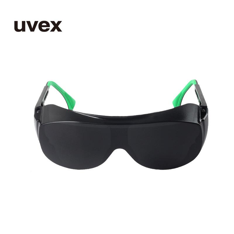 uvex电优唯斯161145焊眼镜无品牌/W5镜片刮防冲击防强光氩防弧焊