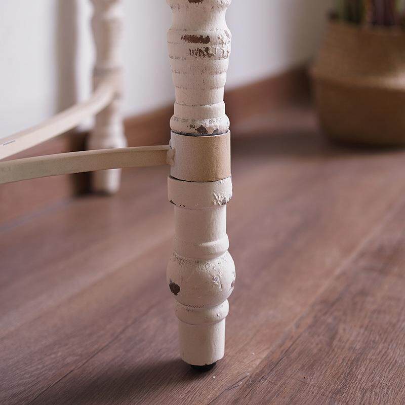 法68283铁艺复端古做旧玄关桌景台式半圆子靠墙桌长条玄关台客厅