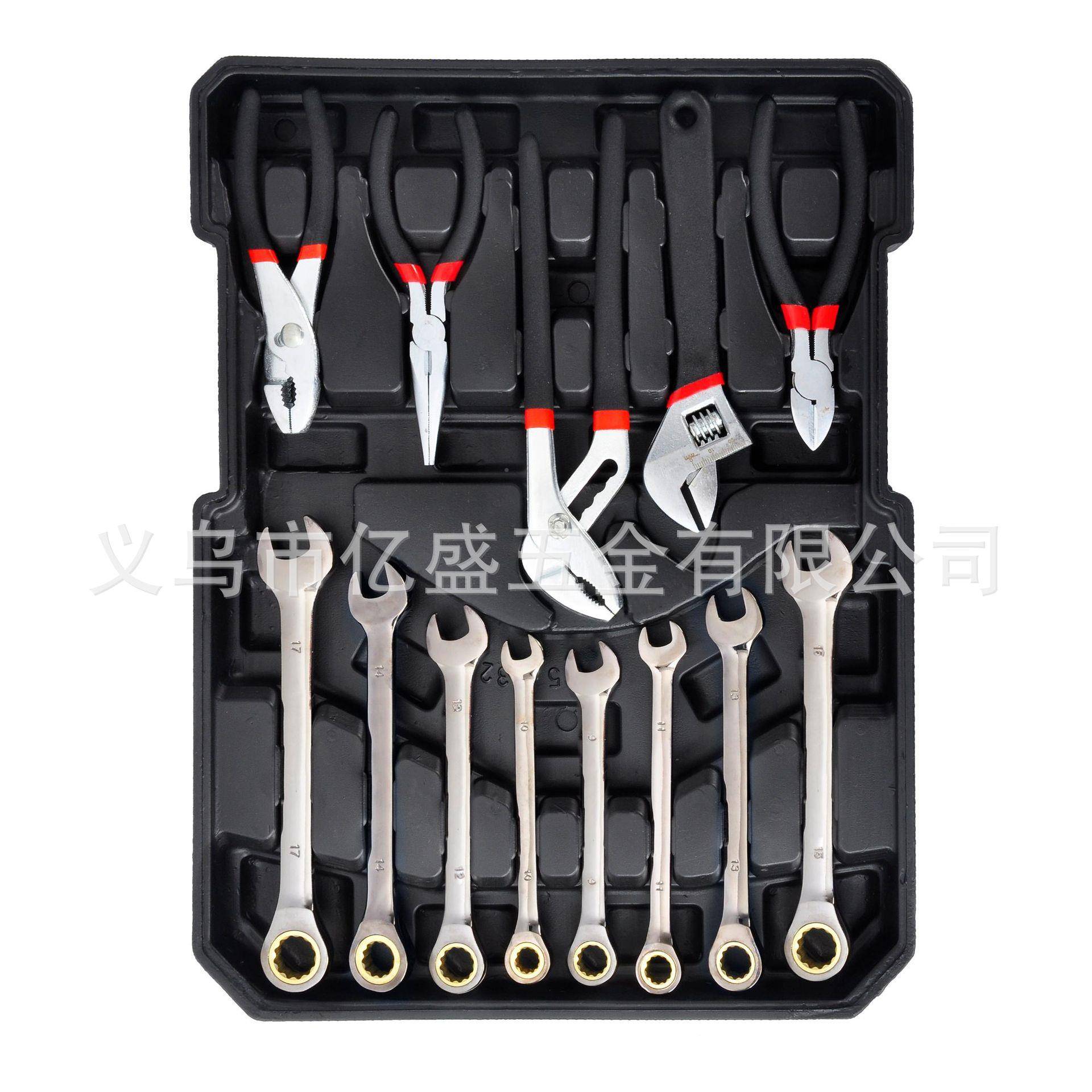 家棘轮款18AWS76-08杆铝箱五金工具套筒修用理机械装配拉箱接杆铁