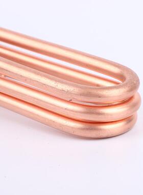 1.寸电加水热棒380电V紫铜紫铜法兰DN405/50空气能暖气片加热管工