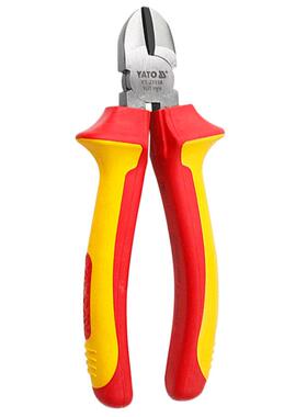 易拓（YTO）LLZYT-2159高压绝缘斜1嘴钳VDE1000V斜口钳A尔偏口钳