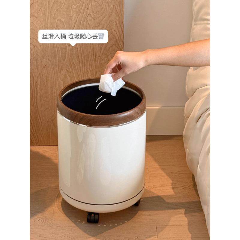 垃圾可桶225新款客厅家用厨房0卫生间移动大带BC5532盖高颜号值收