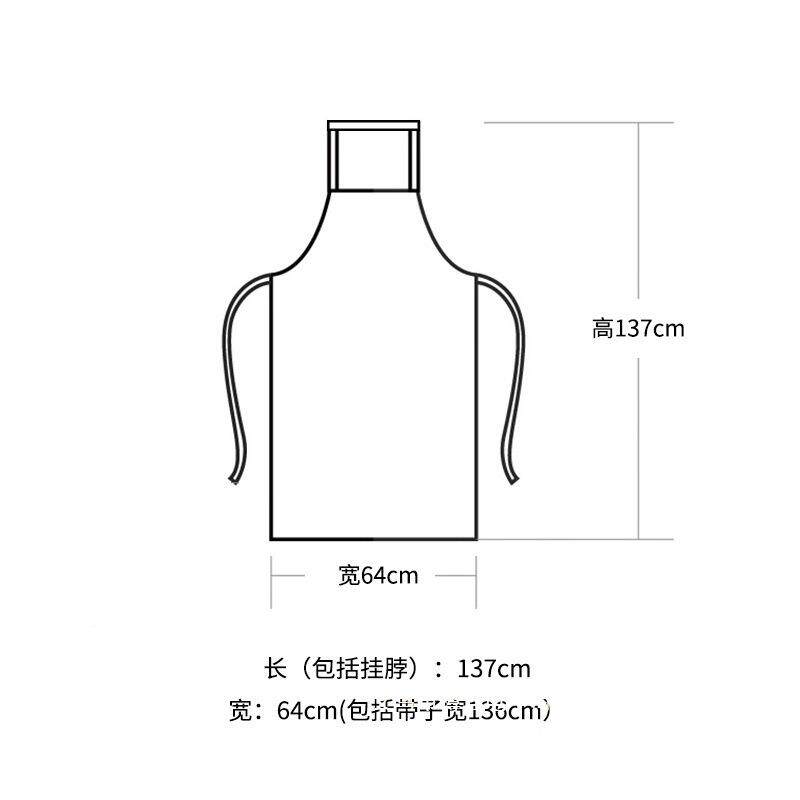 陶艺工裙帆布多功能带口袋拉坯泥塑防油污作美服围绘画成10082890