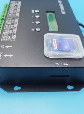 幻彩灯带口编程控制器全马彩8炫彩流水跑H807SA八主舞台灯光编程