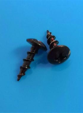 A4*14大扁头快牙黑色加速硬现货家音箱厨具木T制品紧固螺丝厂TMP