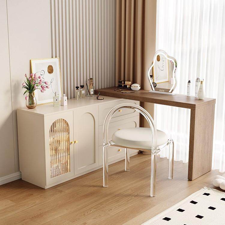 现法式奶油风妆台卧室代简约书桌斗柜体网一红化妆梳桌小PMC户型,电子元器件市场,其它元器件,淘宝优惠券,粉丝福利购,淘宝优惠卷