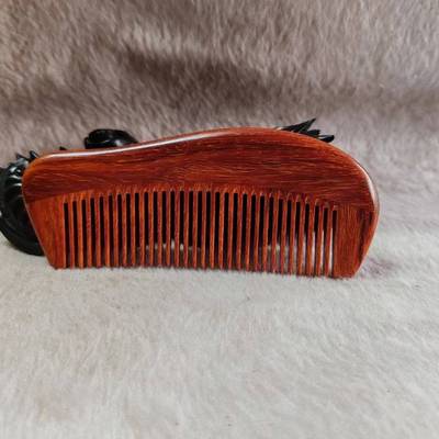 厂家直销印度小叶紫檀梳子近期直播爆款 品质好油性足 送人自留款